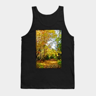 Along a Yellow Path Tank Top